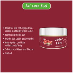POLIBOY Leder Fett - 200 ml