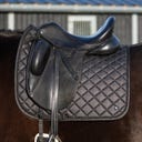 QHP Mantilla Glitter, Negro