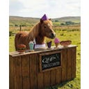 QHP Juguete para Caballos Snackcounter