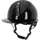 Casco de Equitación Glendale con Visera Polo, Negro
