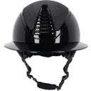 Casco de Equitación Glendale con Visera Polo, Negro