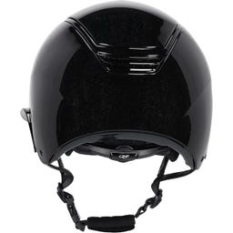 Casco de Equitación Glendale con Visera Polo, Negro