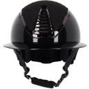 Casco de Equitación Memphis con Visera Polo, Negro
