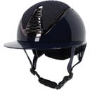 Casco de Equitación Memphis con Visera Polo, Azul