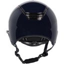 Casco de Equitación Memphis con Visera Polo, Azul