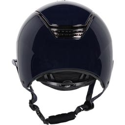 Casco de Equitación Memphis con Visera Polo, Azul