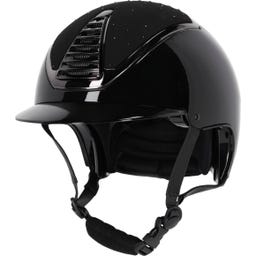 QHP Kask jeździecki Memphis - czarny