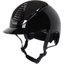 QHP Casco de Equitación Memphis, Negro