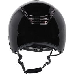 QHP Casco de Equitación Memphis, Negro