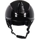 QHP Casco de Equitación Memphis, Negro