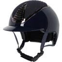 QHP Kask jeździecki Memphis - niebieski
