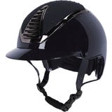 QHP Casco da Equitazione Memphis, Blu