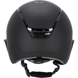 Casco de Equitación Toledo con Visera Polo, Negro