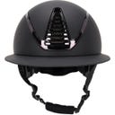 Casco de Equitación Toledo con Visera Polo, Negro