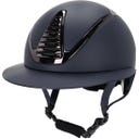 Casco de Equitación Toledo con Visera Polo, Azul