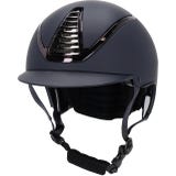 QHP Casco da Equitazione Toledo, Blu
