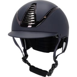 QHP Casco de Equitación Toledo, Azul