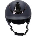 QHP Casco de Equitación Toledo, Azul