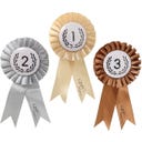 QHP Set de Cocardes pour Hobby Horse, Mix