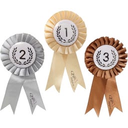 QHP Set de Rosetas para Hobby Horse, Mix