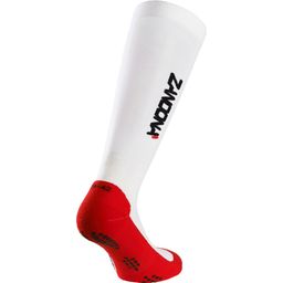 Zandonà Magnetic Equitation Socks, White/Red