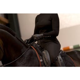 Roeckl WELS Riding Gloves, Black Stonewashed