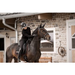 Roeckl WELS Riding Gloves, Black Stonewashed