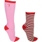 Socken Geschenkbox fluffy X-Mas (2er-Pack)