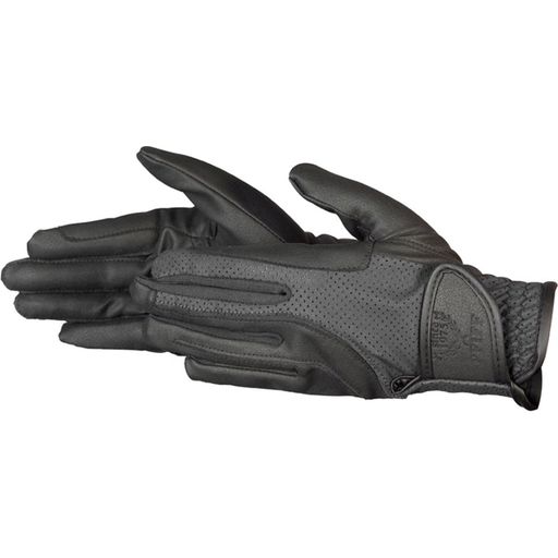 PFIFF Riding Gloves with Elastic, neri