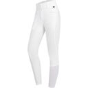 Pantaloni da Equitazione Mathilda Glam High Waist, Bianco