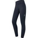 Leggings da Equitazione Termici Ella, Blu Notte