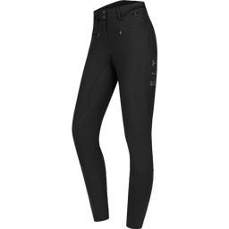 Pantaloni da Equitazione Maja Glam Curved High Waist, Nero
