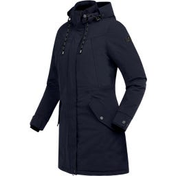 Parka da Equitazione Invernale Performance Ontario, Blu Intenso