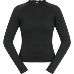 Maglia Funzionale a Maniche Lunghe in Maglia 3D Richmond, Nero