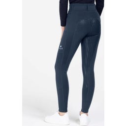 Leggings da Equitazione Termici Ella, Blu Notte