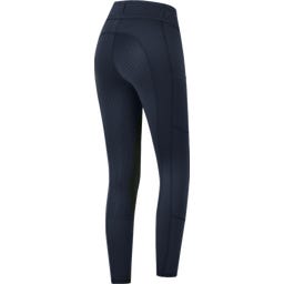 Leggings da Equitazione Termici Ella, Blu Notte
