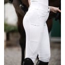 Pantaloni da Equitazione Mathilda Glam High Waist, Bianco