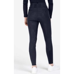 Pantaloni da Equitazione Mathilda Glam High Waist, Blu Intenso