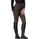 Pantaloni da Equitazione Mathilda Glam High Waist, Espresso - 46