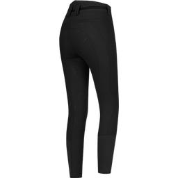 Pantaloni da Equitazione Maja Glam Curved High Waist, Nero
