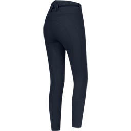 Pantaloni da Equitazione Maja Glam Curved High Waist, Blu Intenso