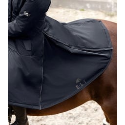 Cappotto da Equitazione Invernale Performance Opal, Blu Intenso