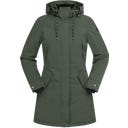 Parka da Equitazione Invernale Performance Ontario, Verde Oliva Scuro