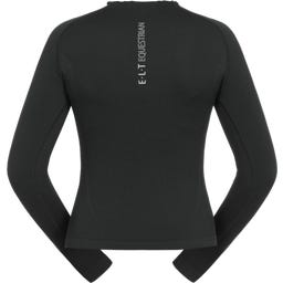 Maglia Funzionale a Maniche Lunghe in Maglia 3D Richmond, Nero