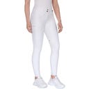Pantaloni da Equitazione Comfort Ride Glam, Bianco