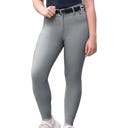 Pantaloni da Equitazione Comfort Ride Glam, Grigio Cromo