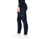 Leggings da Equitazione Termici Teddy Rica, Blu Intenso