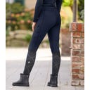 Leggings da Equitazione Termici Teddy Rica, Blu Intenso
