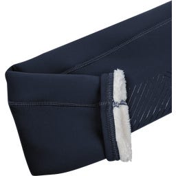 Leggings da Equitazione Termici Teddy Rica, Blu Intenso