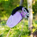 QHP Manta de Forro Polar Hobby Horse - Lila